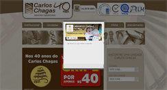 Desktop Screenshot of labcarloschagas.com.br